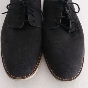 The Rail | Shoes | The Rail Canvas Oxford Shoes Dark Gray  display picture 3